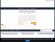 Tablet Screenshot of caraccessoriesonlinemarket.com